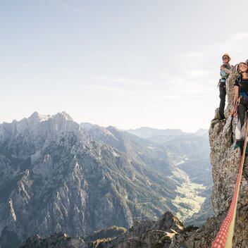 Klettern am Tötenköpfl in der Hochtorgruppe | Andreas Hollinger