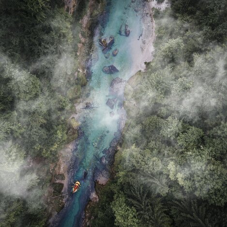 Rafting im Gesäuse | © Nationalpark Gesäuse | Stefan Leitner