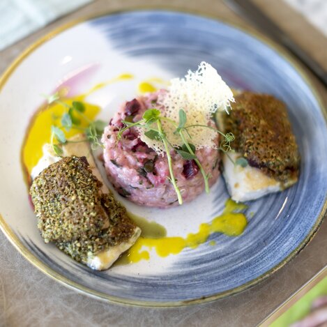 Delicious cuisine at the Magnolie restaurant at Therme der Ruhe Bad Gleichenberg | © Thermen- & Vulkanland | Tom Lamm
