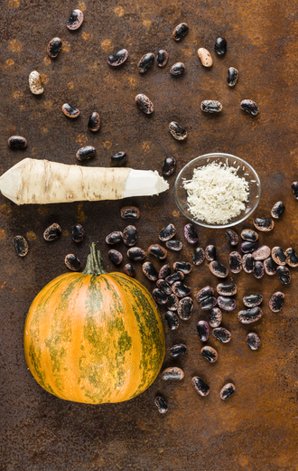 Steirische Käferbohnen, Kürbis und Kren | © Thermen- & Vulkanland | pixelmaker.at | pixelmaker.at