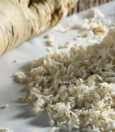 Grated Styrian horseradish | © Thermen- & Vulkanland | Bernhard Bergmann