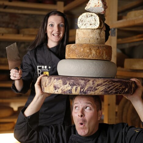 Käsevielfalt in der Käsekunst Manufaktur in Riegersburg | © Thermen- & Vulkanland | Bernhard Bergmann