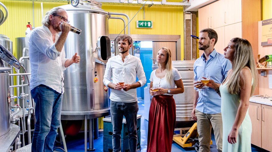 Bier-Verkostung bei Lava Bräu | © Steirisches Vulkanland | Der Flor