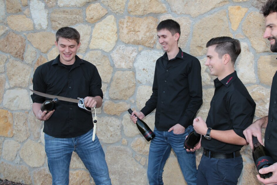 Winemaker sparkling wine Anna | © Winzer Sekt Anna | Guido Lienhardt