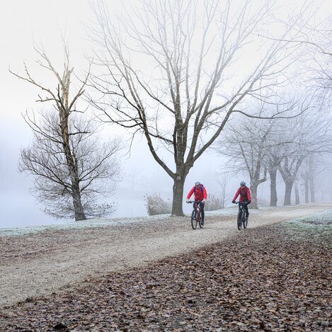 Winterradeln im Südosten der Steiermark | © Thermen- & Vulkanland | pixelmaker.at