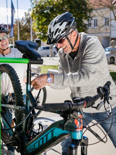 Rad - Servicestation im Thermen- & Vulkanland Steiermark | © Thermen- & Vulkanland | Harald Eisenberger | Harald Eisenberger