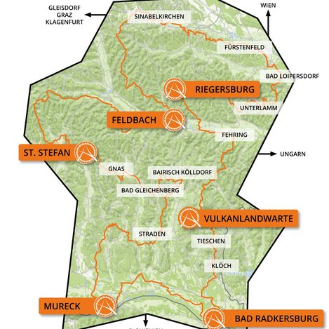 Vulcania300 - Streckenführung | © Vulcania300