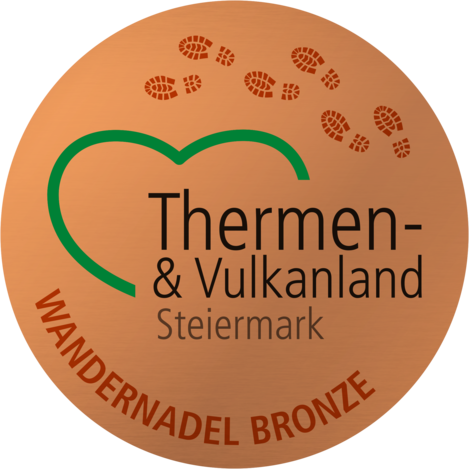 Digitale Wandernadel Bronze | © Thermen- & Vulkanland