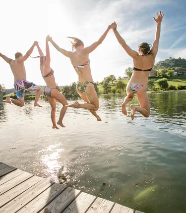 Juhu! Ab ins Seebad Riegersburg | © Thermen- & Vulkanland | Harald Eisenberger