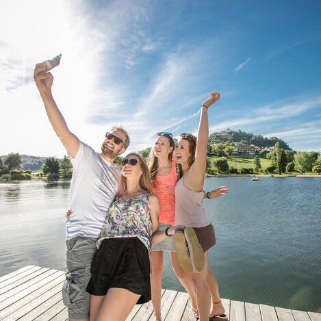Malerischer Ausblick auf die Riegersburg | © Thermen- & Vulkanland | Harald Eisenberger