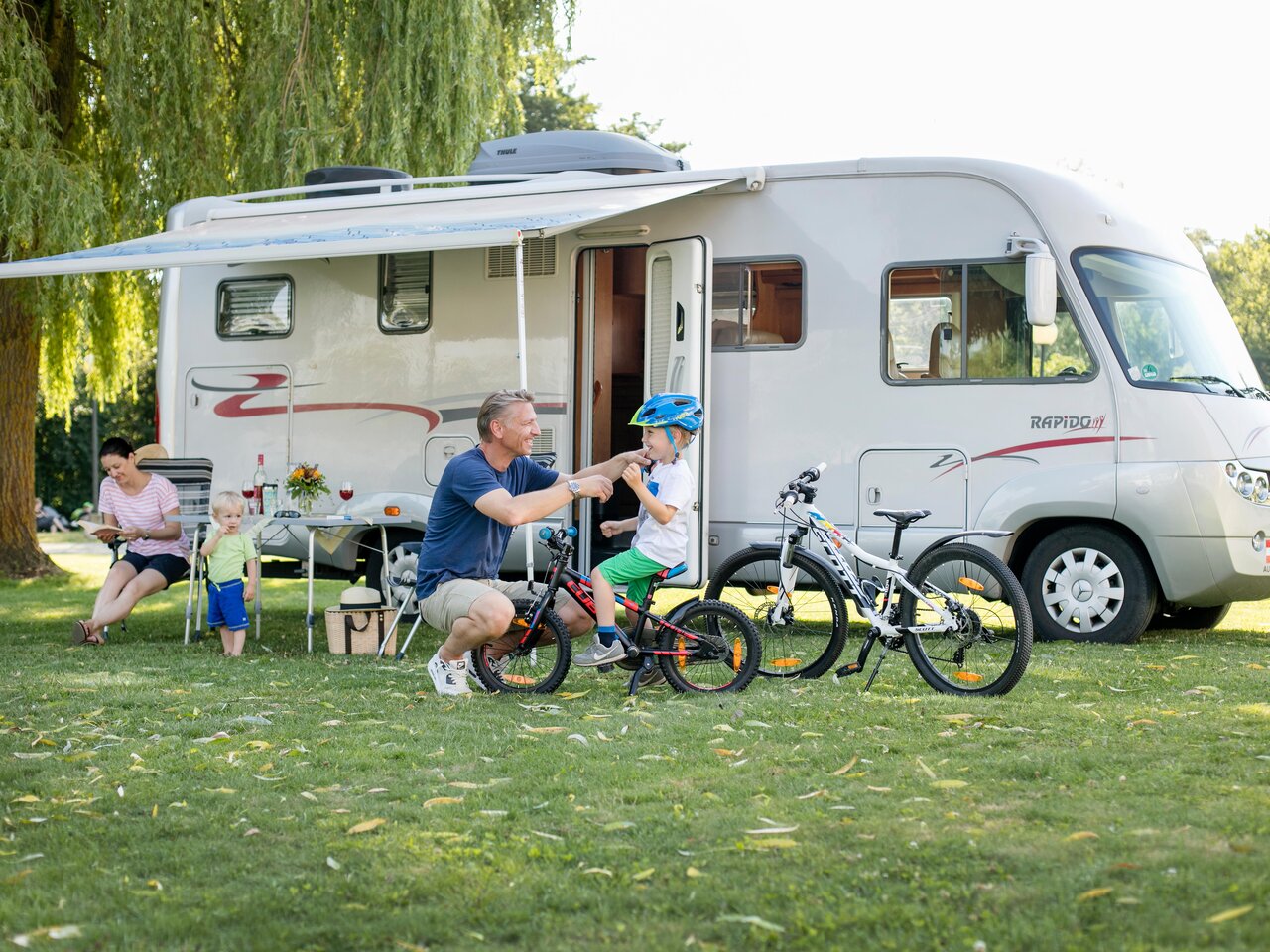 Camping holidays in the Styrian Thermen- & Vulkanland | © Thermen- & Vulkanland | Harald Eisenberger