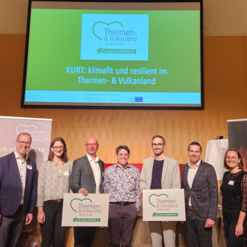 KURT Eröffnungsfoto mit Hauptverantwortlichen | © FH Joanneum Bad Gleichenberg | Lisa Almer