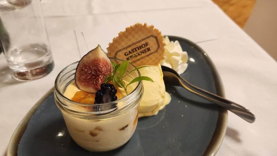 Dessert im Gasthof Kraxner | © Lisa Almer | Lisa Almer