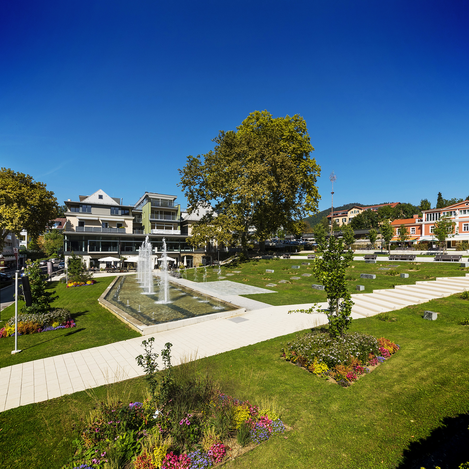 Hauptplatz in Bad Gleichenberg | © Thermen- & Vulkanland | Werner Krug