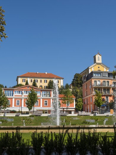 Hauptplatz Bad Gleichenberg | © Thermen- & Vulkanland | Werner Krug