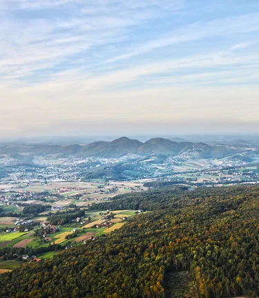 Aussicht auf die Bad Gleichenberger Kogel | © Thermen- & Vulkanland | Werner Resch