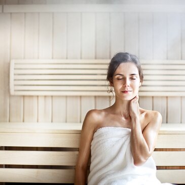 Saunabesuch Zeit steht still schwitzen wohlige Entspannung | © Thermenresort Loipersdorf