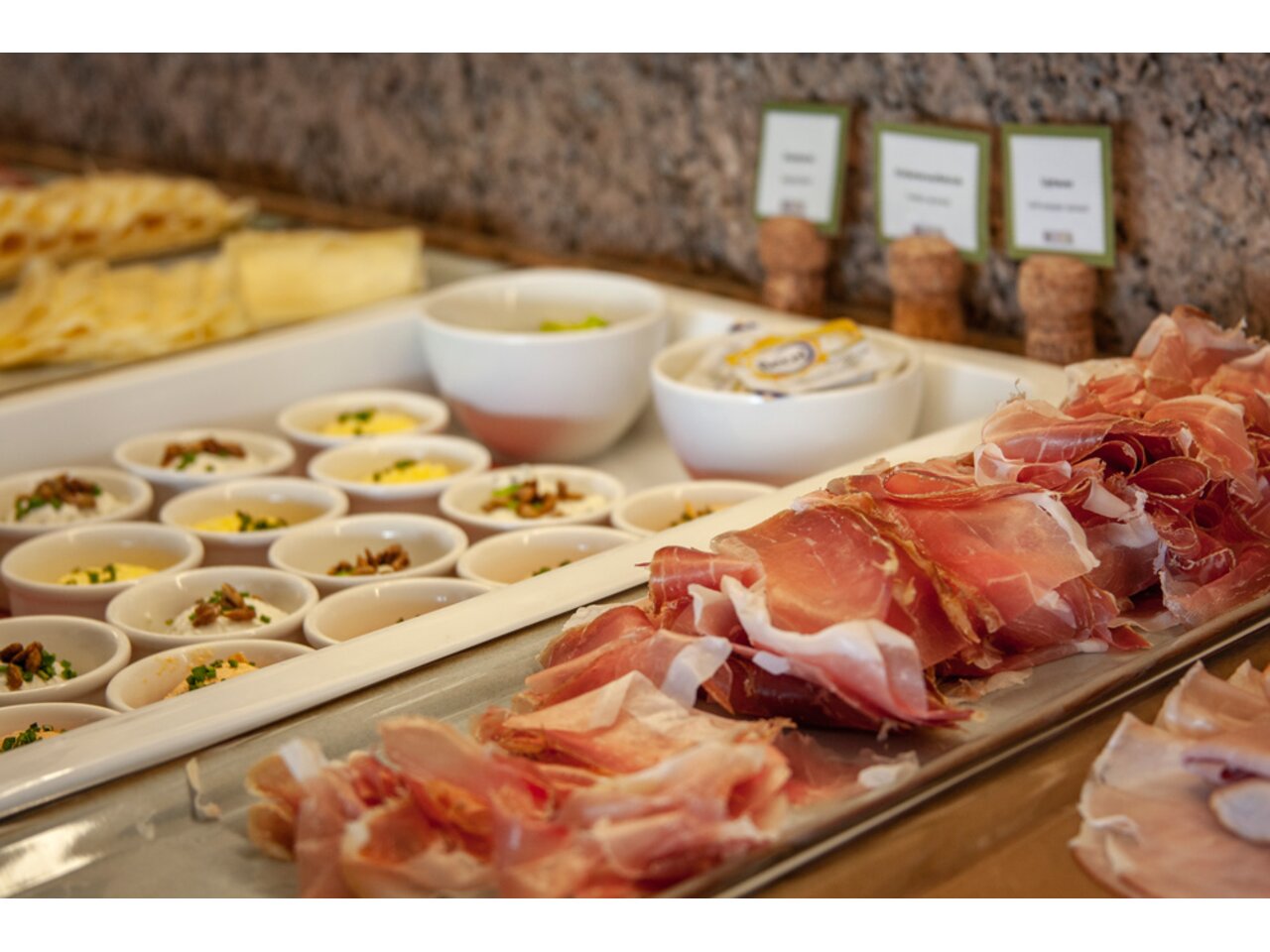 Vulcano Schinken, Frühstücksbuffet, Frühstück, Brunch | © Genusshotel Riegersburg