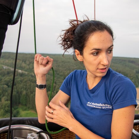 Ballonprinzessin: 1.400 Stunden, 1.000 Fahrten im Ballon  | © Christian_Thomaser | Christian_Thomaser