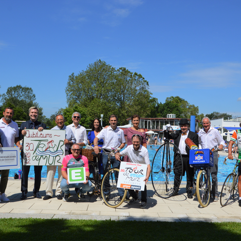 Tour de Mur - Ziel Bad Radkersburg | © Parktherme Bad Radkersburg