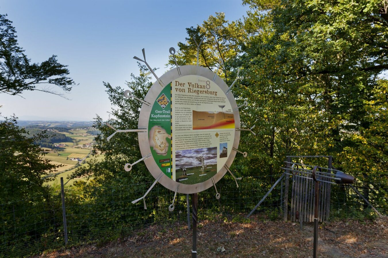 Stationen am Geo-Trail | © Erlebnisregion Thermen- & Vulkanland