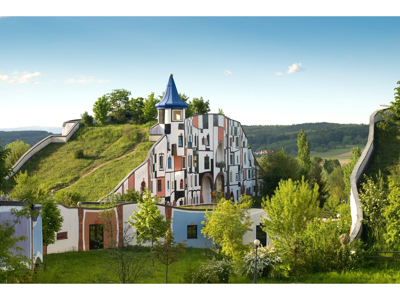 Kunsthaus Rogner Bad Blumau, Therme,  | © Hundertwasser Architekturprojekt