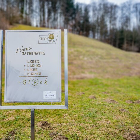 Neuer Glücksweg in Hatzendorf | Gerald Lang Eat & Art