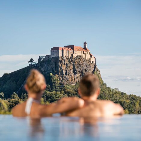 Blick auf die Riegersburg | © Thermen- & Vulkanland | Harald Eisenberger