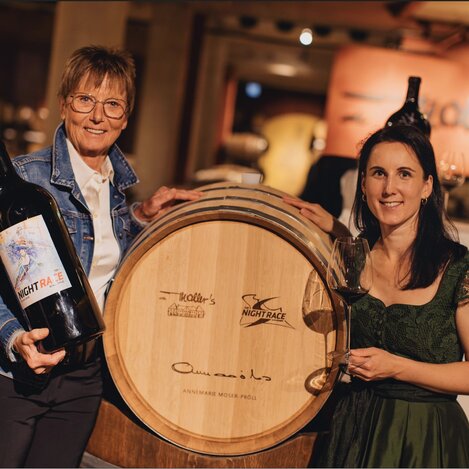 Taste the Race im Weinschloss Thaler mit Weinpatin Annemarie Moser-Pröll 