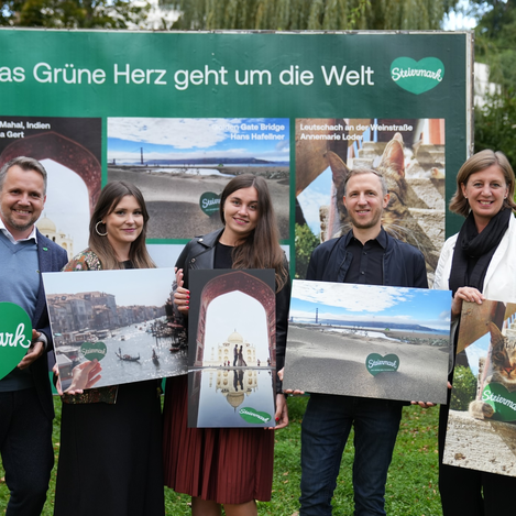 Grünes Herz geht um die Welt | © Steiermark Tourismus, Elisabeth Perl | © Steiermark Tourismus, Elisabeth Perl