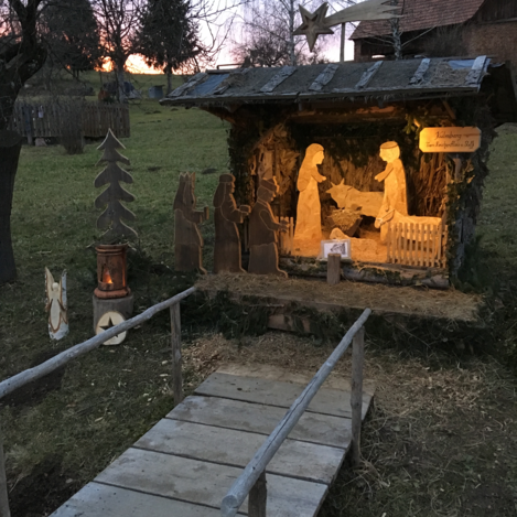68 liebevoll gestaltete Krippen am Gossendorfer Krippenweg | © Thermen- & Vulkanland | Christian Thomaser