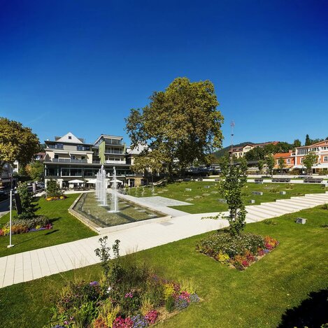 Hauptplatz Bad Gleichenberg | © Werner Krug | Tourismusverband Thermen- & Vulkanland