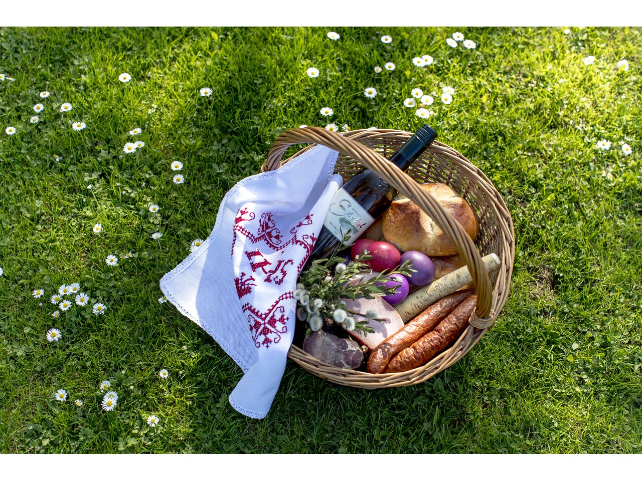 Ostern, Osterkorb, Osterjause, Fleischweihe, Weihfleisch | © Steiermark Tourismus, Tom Lamm