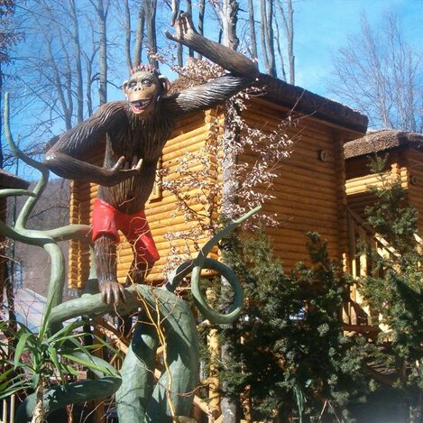 Baumhaus frecher Affe | © Styrassic Park Bad Gleichenberg | © Styrassic Park Bad Gleichenberg