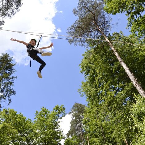 Flying Fox | © Styrassic Park Bad Gleichenberg | © Styrassic Park Bad Gleichenberg