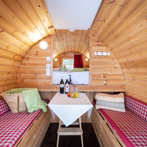 Schlaffass Campingplatz Bad Radkersburg | © Harald Eisenberger | Parktherme Bad Radkersburg