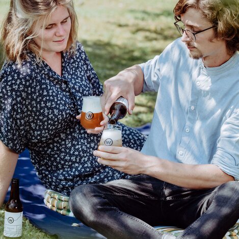 Geführte Bierverkostungen in der Walhalla Genusskulisse | © Lumikki Photography | Johanna Riedler