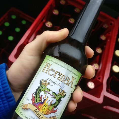 Gebraut mit der natürlichen Kraft des Drachens | © Hermax Bräu