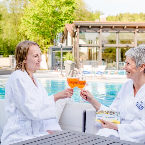 Gemeinsame Momente in der Therme | © Heilthermen Resort Bad Waltersdorf | Mias Photoart