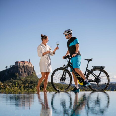 Blick auf die Riegersburg | © Thermen- & Vulkanland | Harald Eisenberger