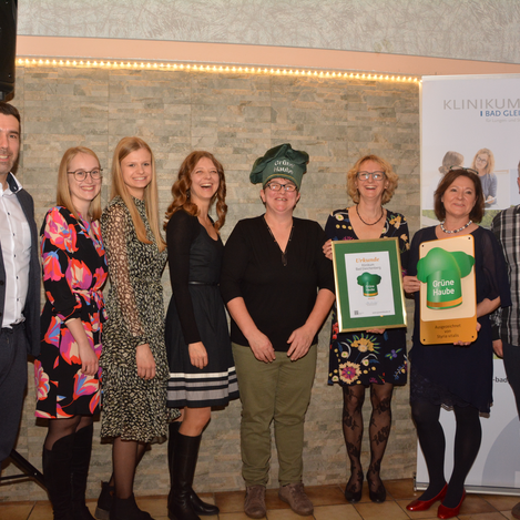 Klinikum Bad Gleichenberg freut sich über Grüne Haube | © Klinikum Bad Gleichenberg