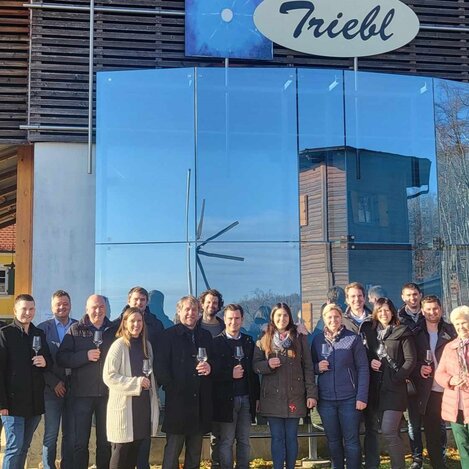 Johannisweinsegnung beim Weingut Triebl in St. Anna am Aigen | © Weingut Triebl