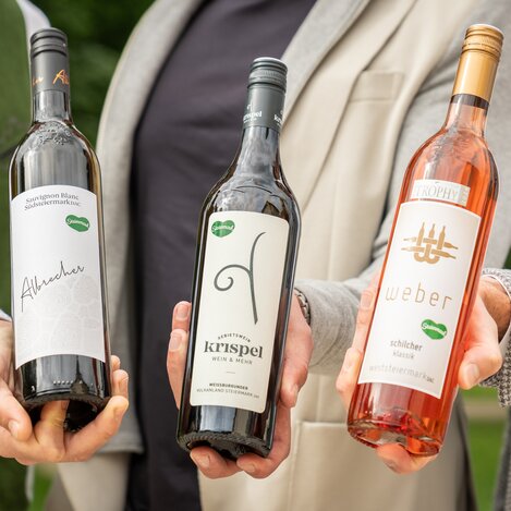 Die drei Herz-Weine 2024 | © STG | Jesse Streibl