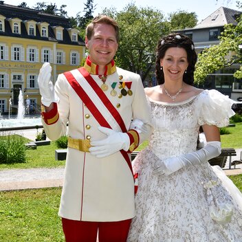 Sissi und Franz zu Besuch im Thermen- & Vulkanland | © Thermen- & Vulkanland | Christian Thomaser