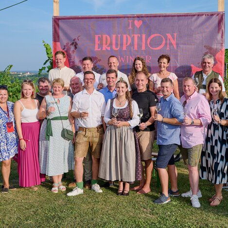 Das Eruptionsfest am Weinhof Ulrich war ein voller Erfolg! | © Edgar Strasser