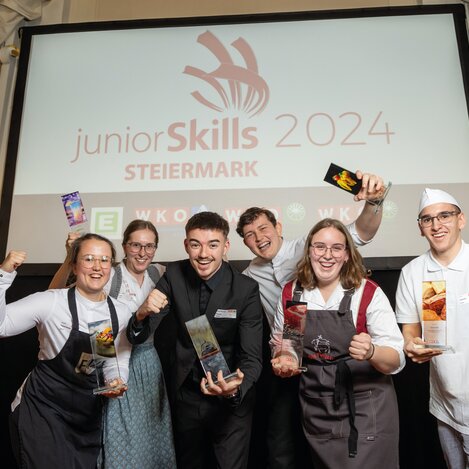 Siegerfoto Junior Skills Steiermark | © Helmut Lunghammer | Helmut Lunghammer