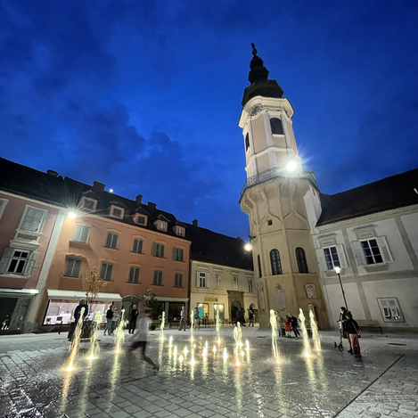 Neu gestalteter Wasserbrunnen | © Zehnerhaus Bad Radkersburg