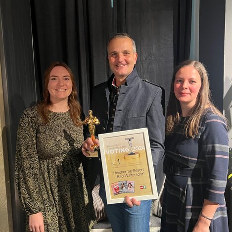 Das Heilthermen Resort Bad Waltersdorf ist "Trendsetter des Jahres" | © Heilthermen Resort Bad Waltersdorf