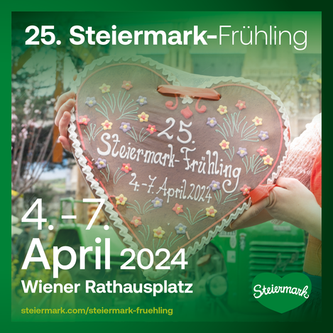 Steiermark Frühling am Wiener Rathausplatz | ©  Steiermark Tourismus