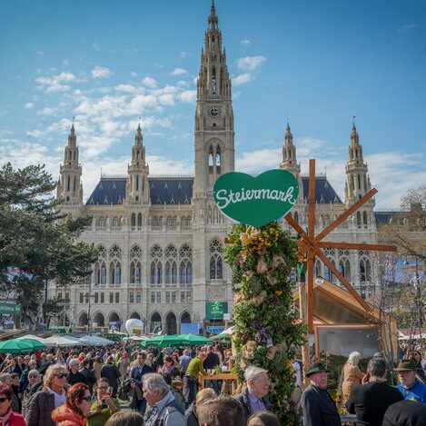 25. Steiermark-Frühling am Wiener Rathausplatz | © STG | Jesse Streibl
